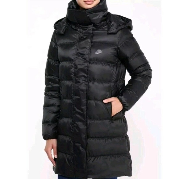 NIKE WOMEN'S SPORTSWEAR DOWN FILL PARKA JACKET SIZE LARGE